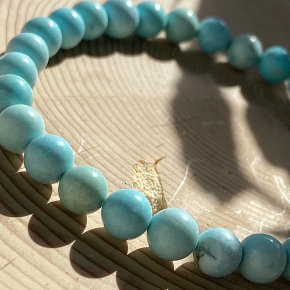 Turquoise Beaded Bracelet - Picture 2 of 4